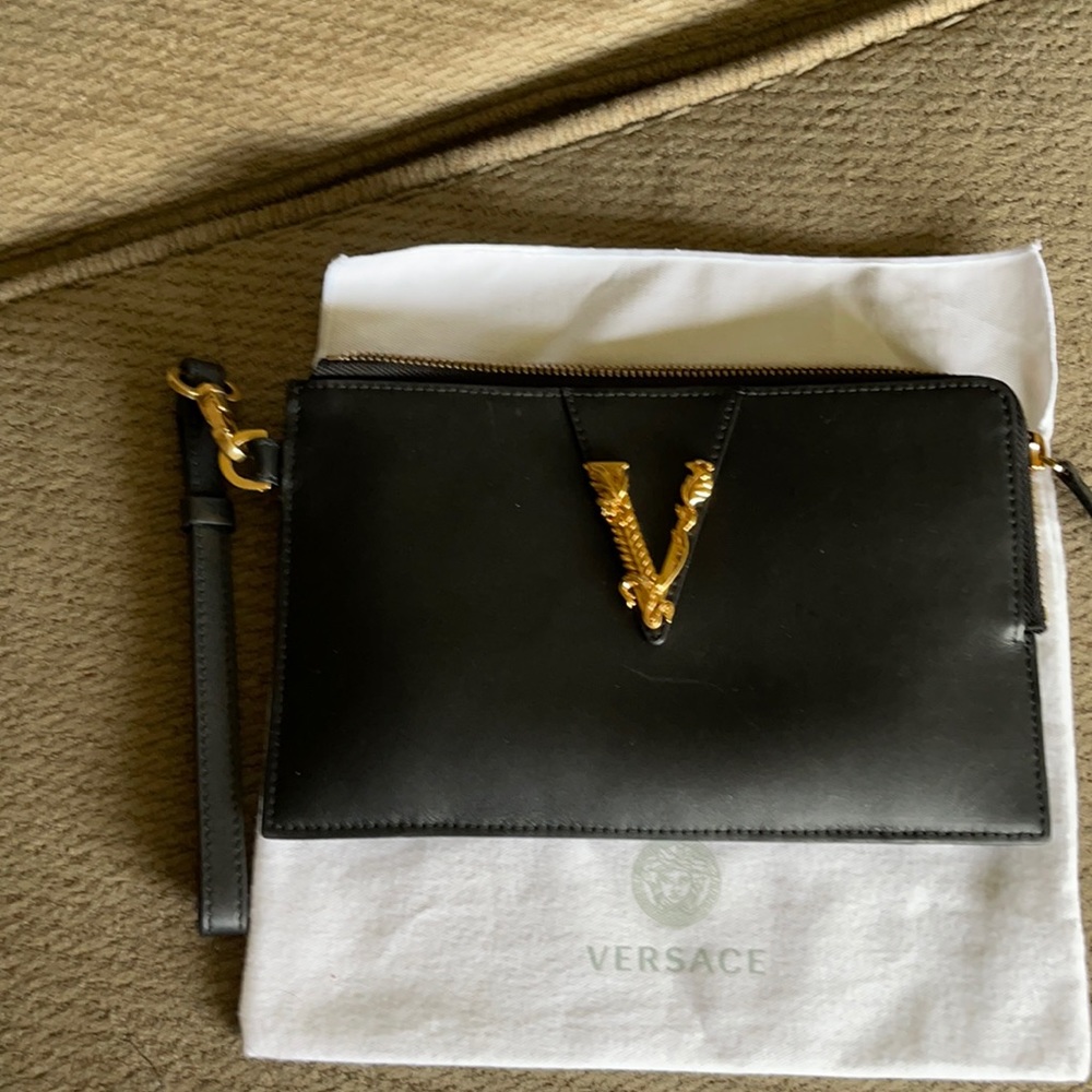 Versace Virtus wristlet